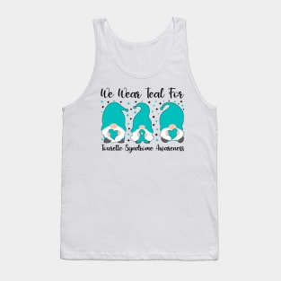 We Wear Teal For Tourette Syndrome Awareness Tank Top